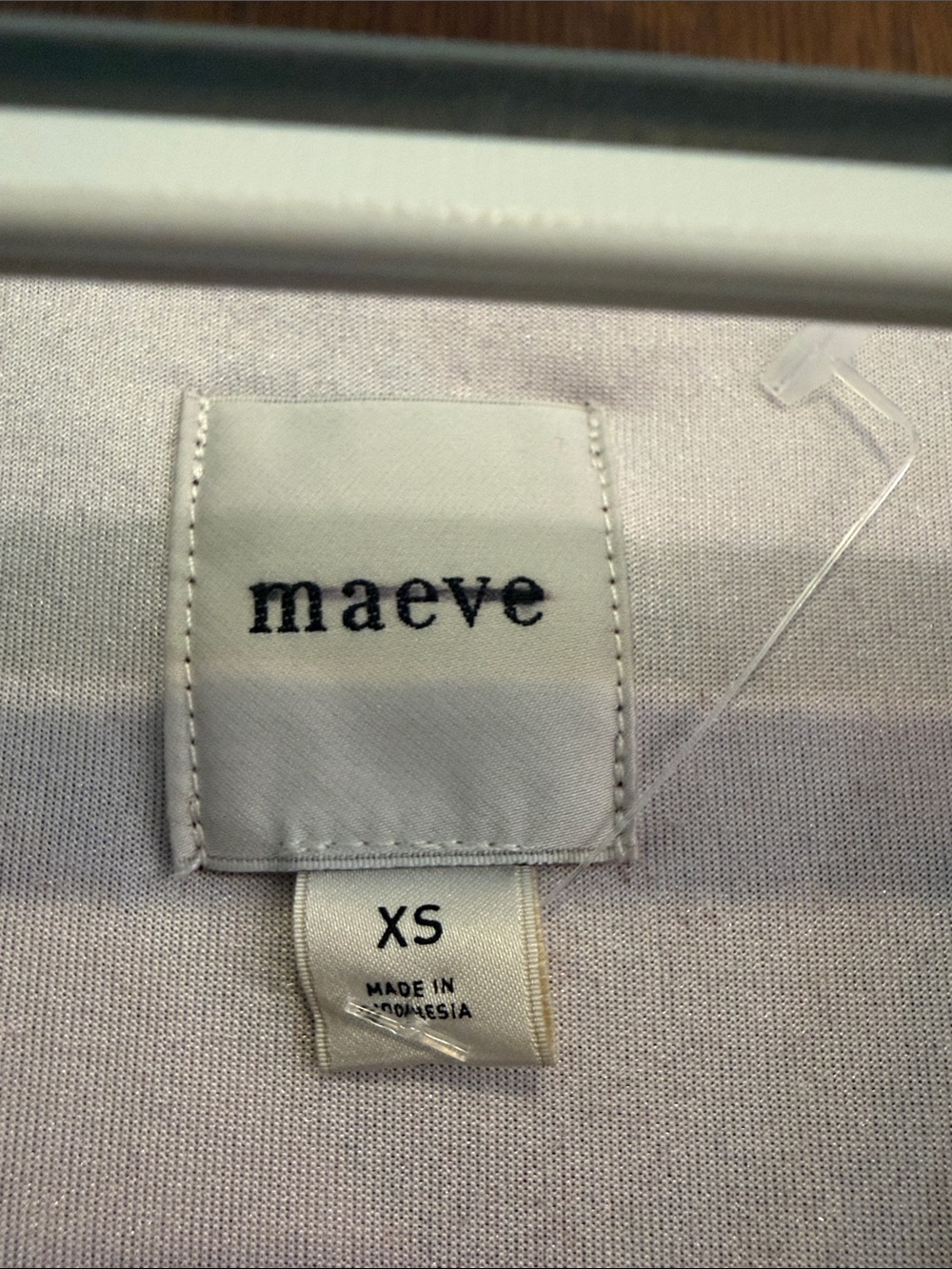 Maeve Velvet Babydoll Top Size XS NWOT - Picture 5 of 7